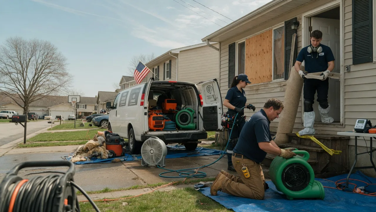Water Damage Restoration in Mound City, IL near me